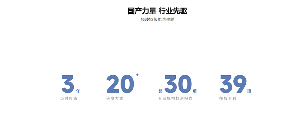 輕凌M2智能仿生腿